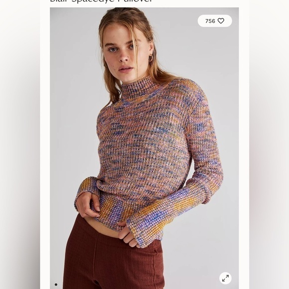 Free People Sweaters - Free people Blair Spacedye Pullover